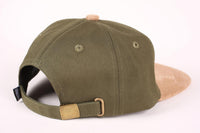 Theories Hand of Theories Strapback Washed Green / Cedar Suede