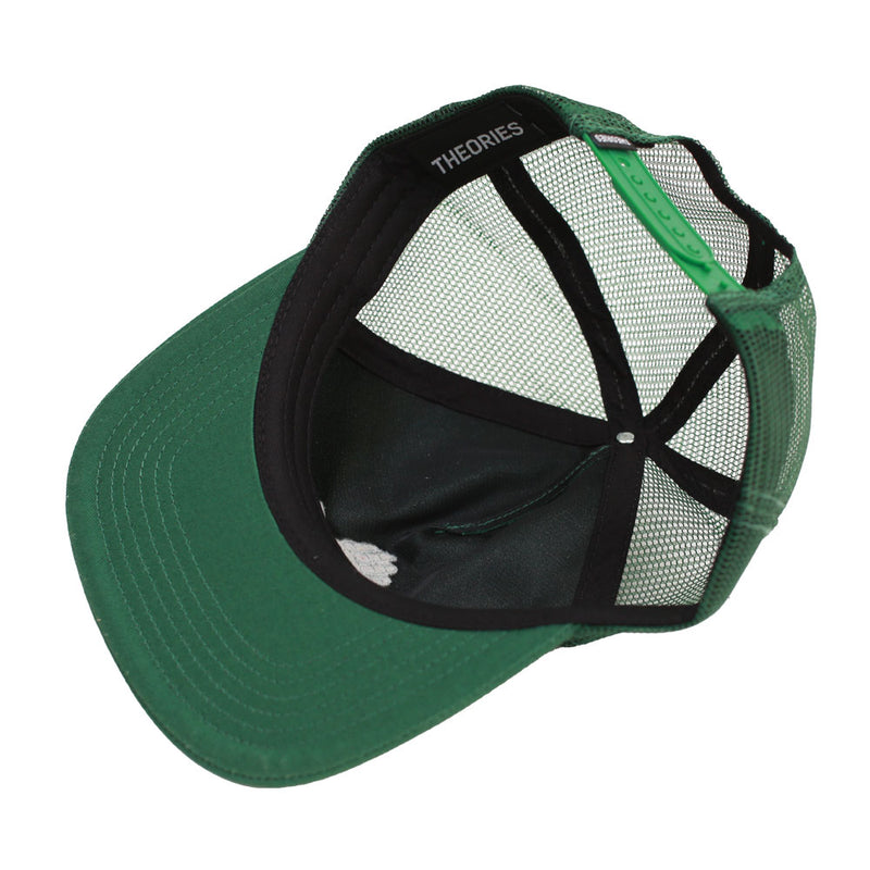 Theories Hand of Theories Mesh Snapback Hat Forest Bottom
