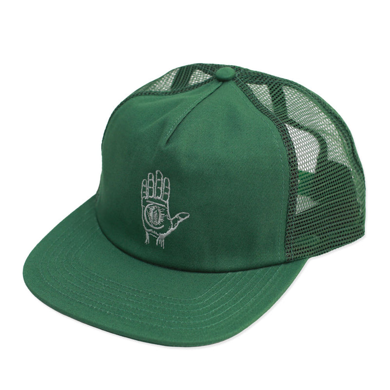 Theories Hand of Theories Mesh Snapback Hat Forest Front