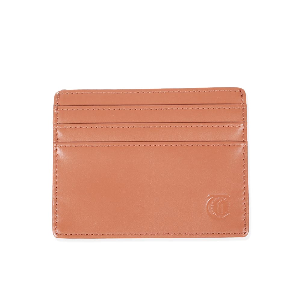 Theories LANTERN Genuine Leather Wallet BROWN Front