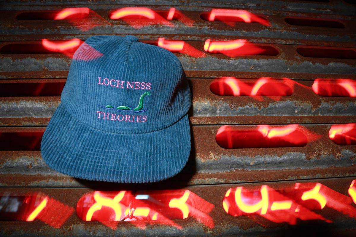 Theories Loch Ness Strapback Hat Light Blue