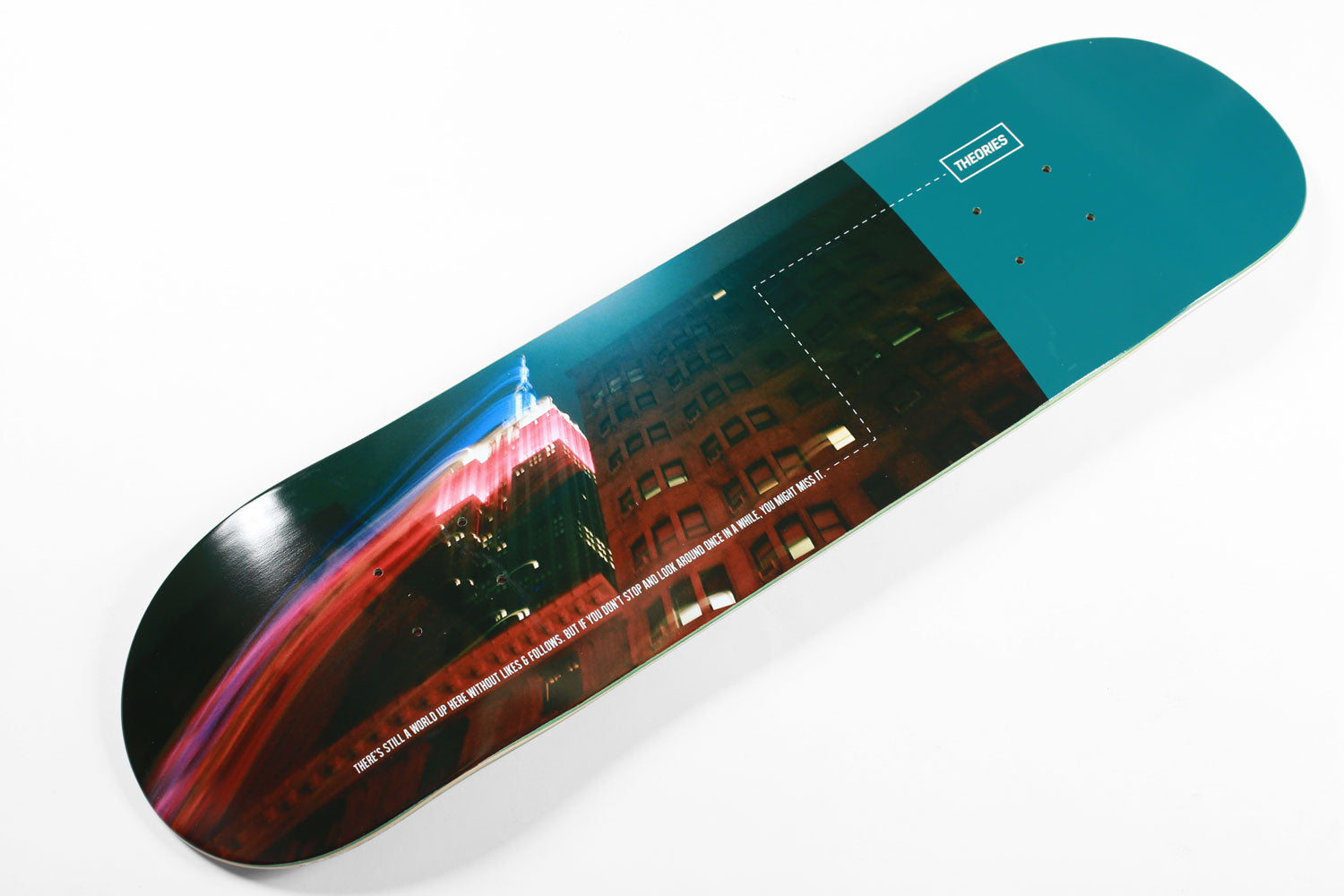 Theories Look Up Skateboard Deck