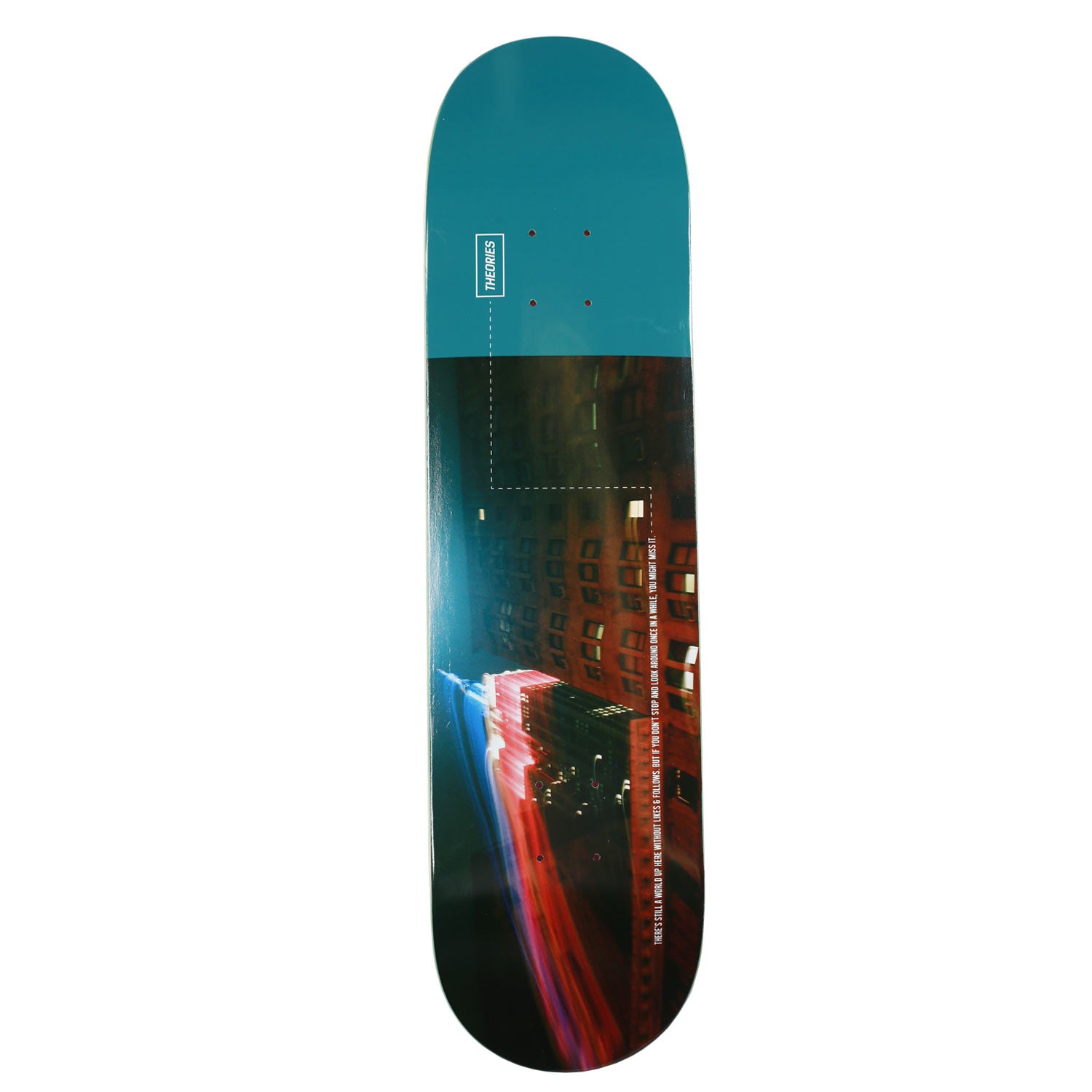 Theories Look Up Skateboard Deck
