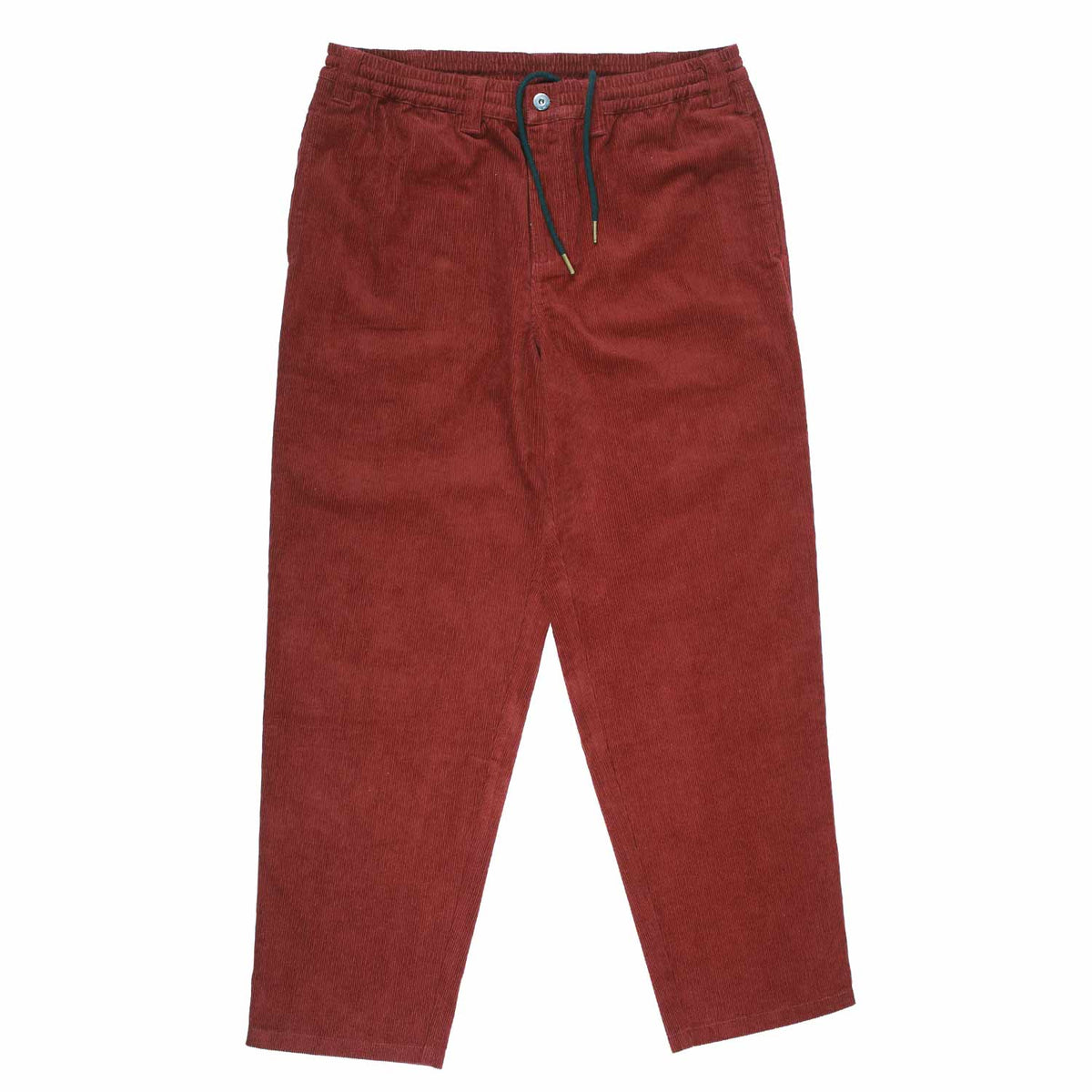 Theories Stamp Lounge Pants Corduroy Burgundy Front