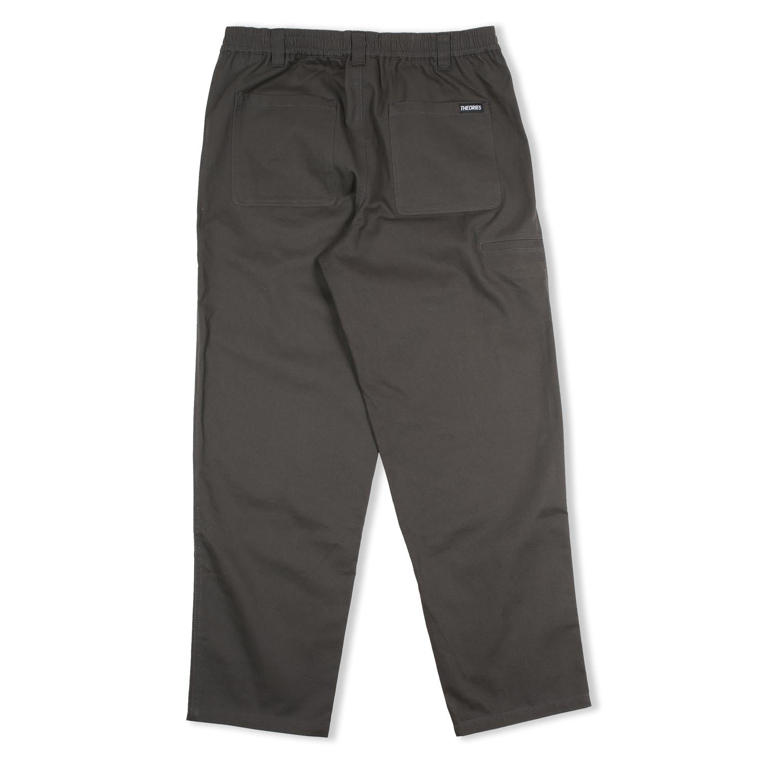 Theories Stamp Lounge Pant Charcoal