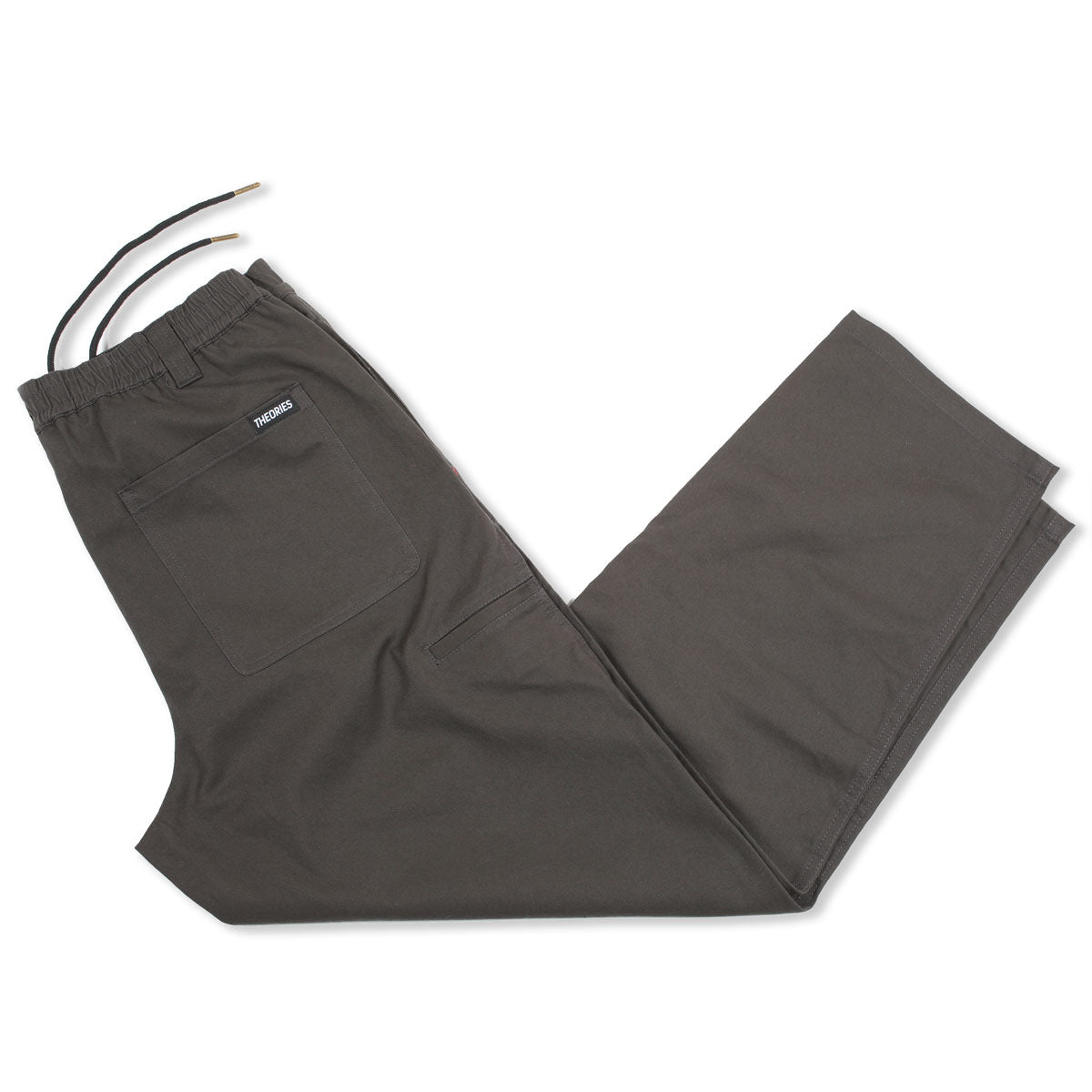 Theories Stamp Lounge Pant Charcoal