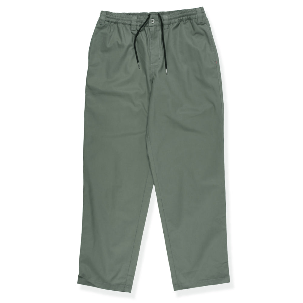 Theories Stamp Lounge Pants Dark Moss FRONT