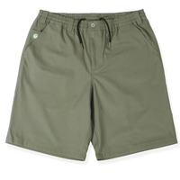 Theories STAMP LOUNGE SHORTS Sage front