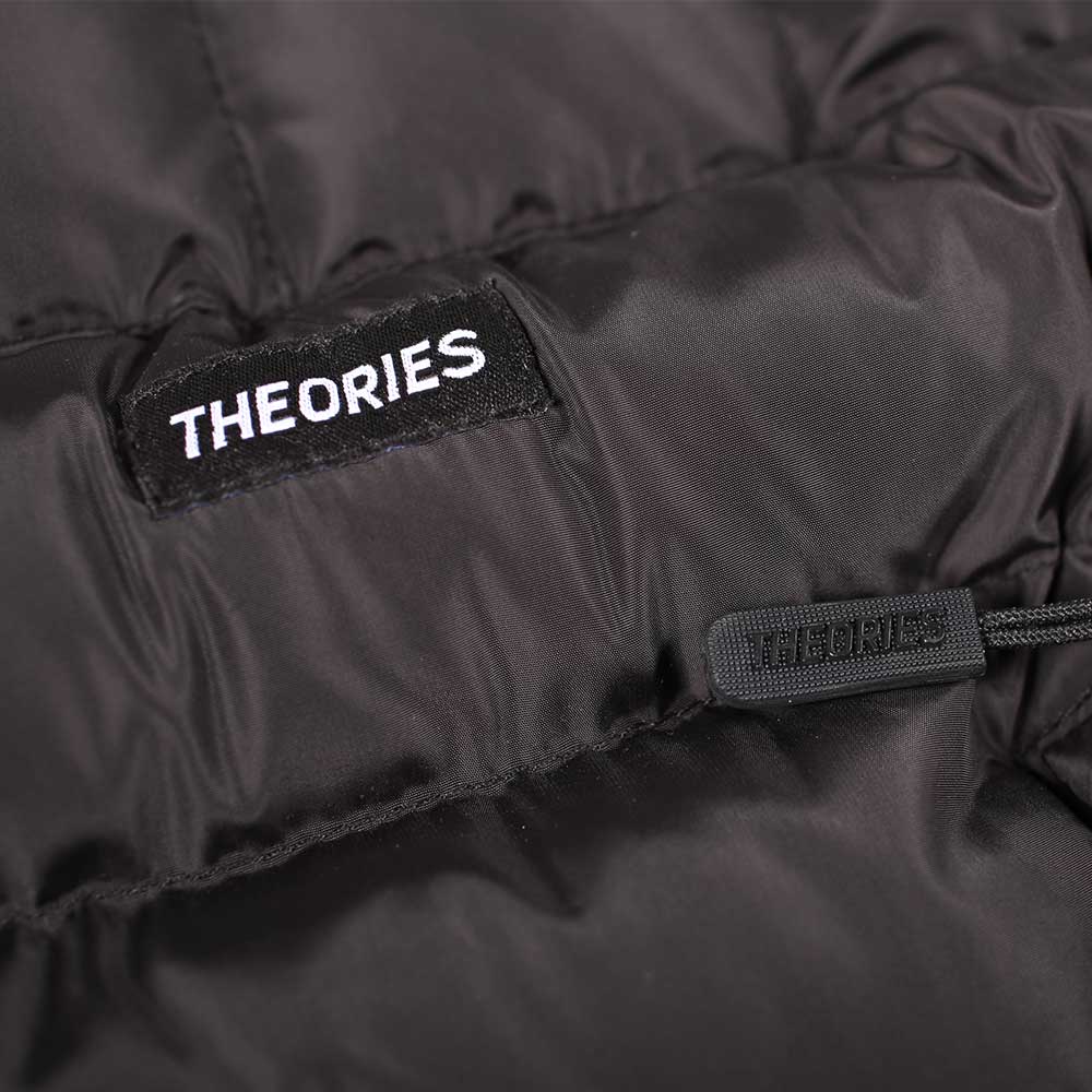 Theory solid puffer coat discount