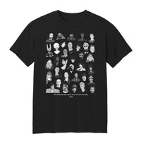 T-shirt Mixtape Theories Teint en pièce Noir délavé