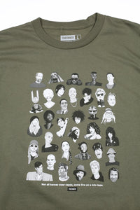 Theories Mixtape Tee Olive
