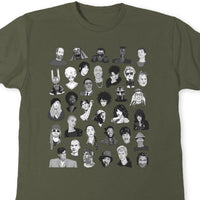 T-shirt Mixtape Theories Teint en pièce Noir délavé