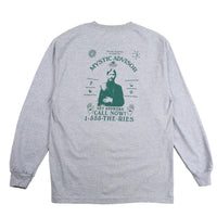 Theories Mystic Advisor Longsleeve Tee Ash Grey