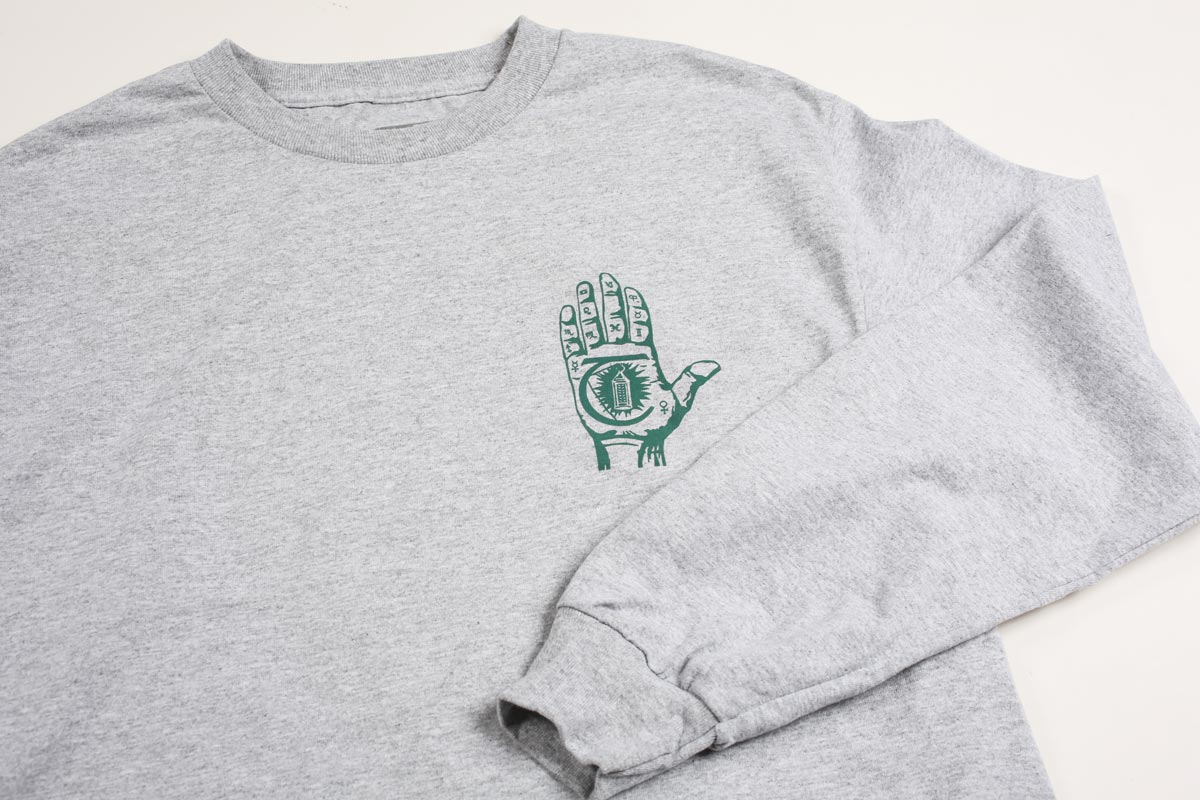 Theories Mystic Advisor Longsleeve Tee Ash Grey