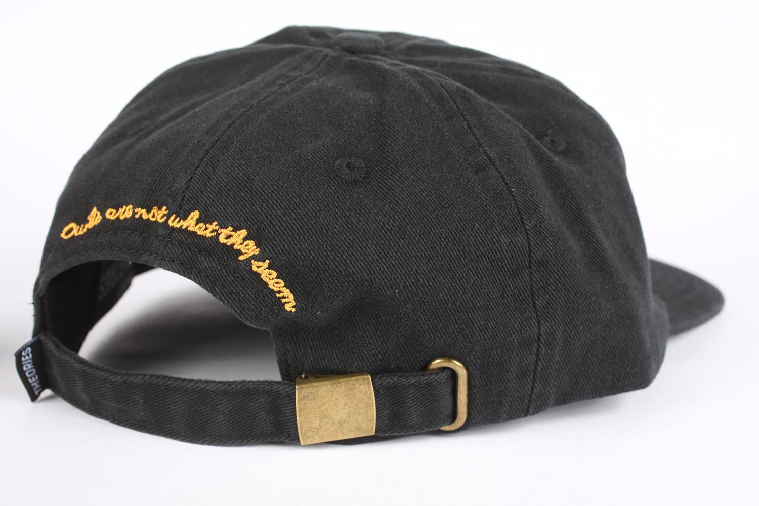 Theories Not What They Seem Strapback Hat Black VORBESTELLEN