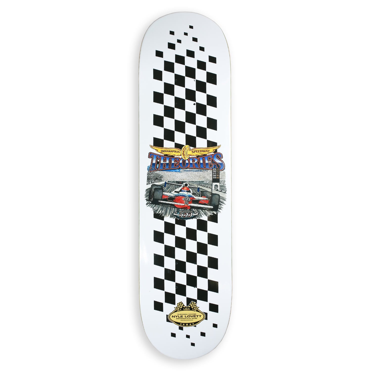 Theories Nyle Lovett Speedway Pro Skateboard Deck
