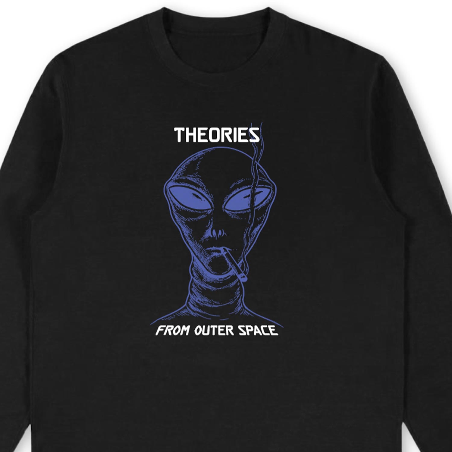 Theories Outer Space Longsleeve Tee Black VORBESTELLUNG