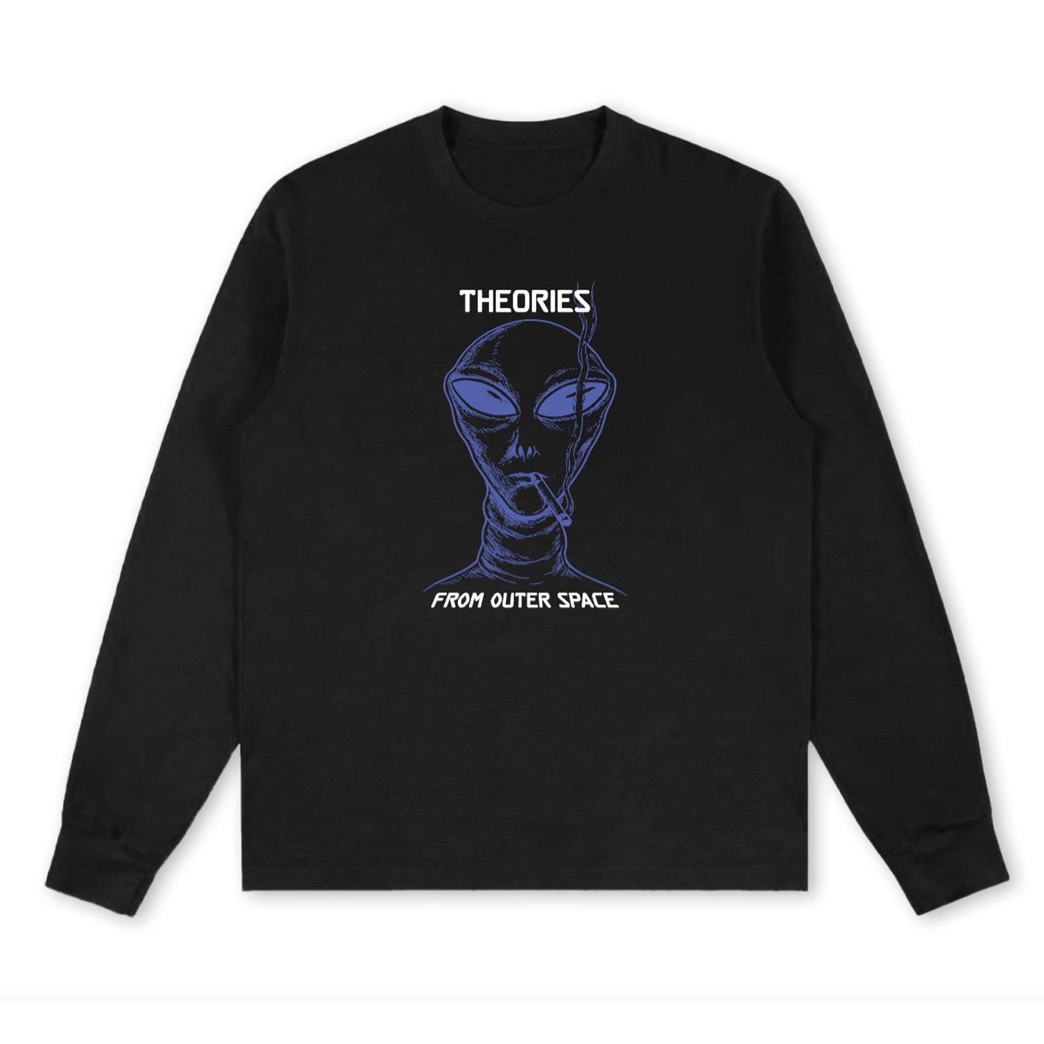 Theories Outer Space Longsleeve Tee Black VORBESTELLUNG