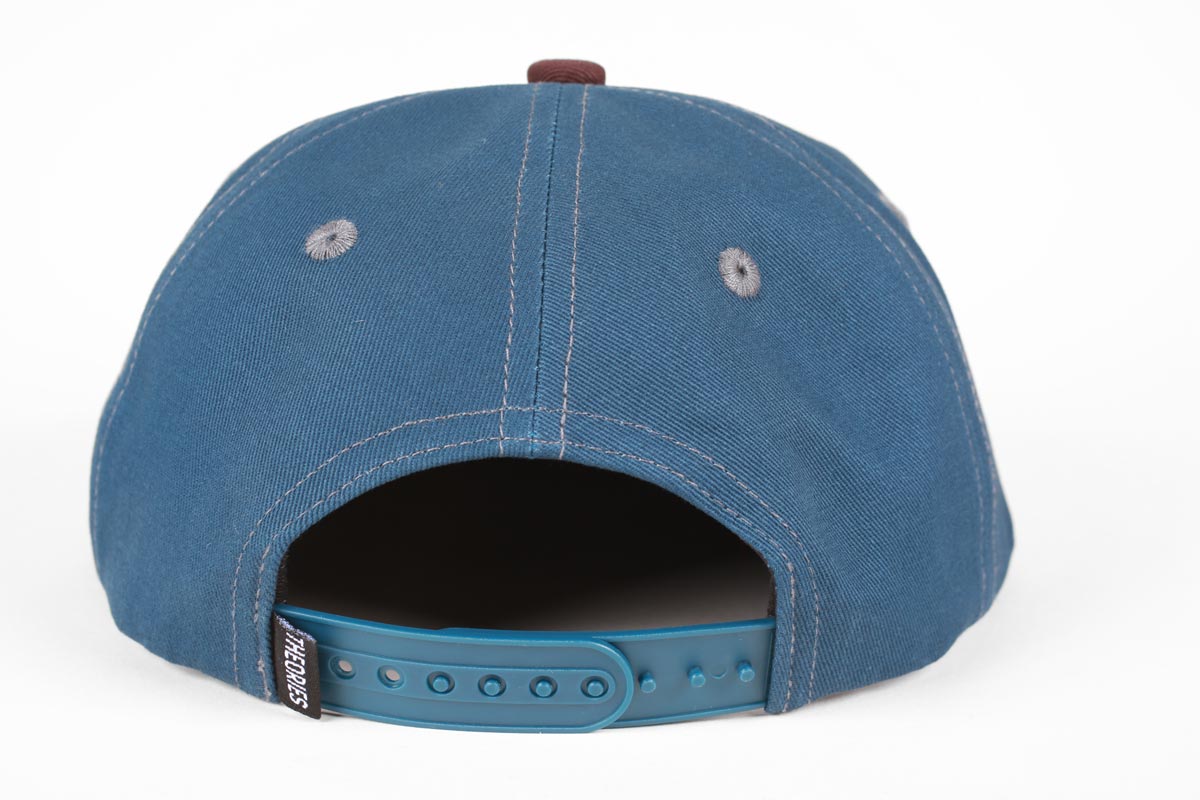 Theories Outer Space Snapback Hat Blue / Dark Cherry