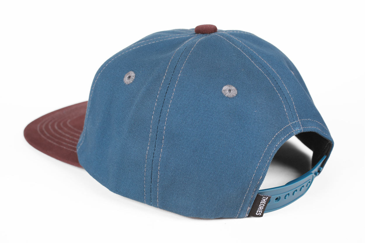 Theories Outer Space Snapback Hat Blue / Dark Cherry