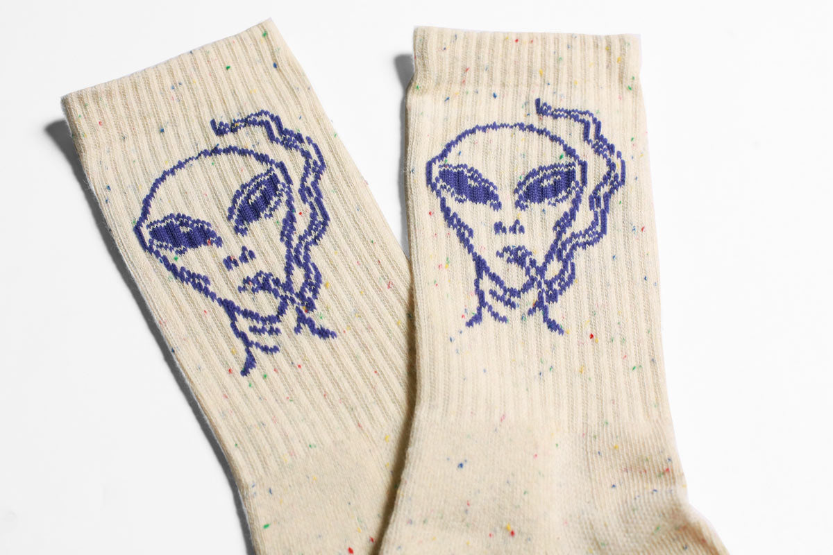 Theories Outer Space Sock Blue Speckle