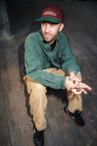 Theories Palmer Snapback Hat Burgundy