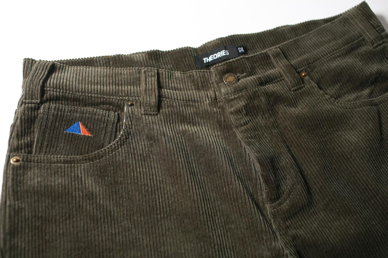 Theories Pavillion Corduroy Pants Moss