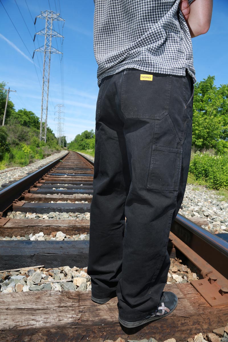 Theories PIANO TRAP Carpenter Pant Gewaschenes Back