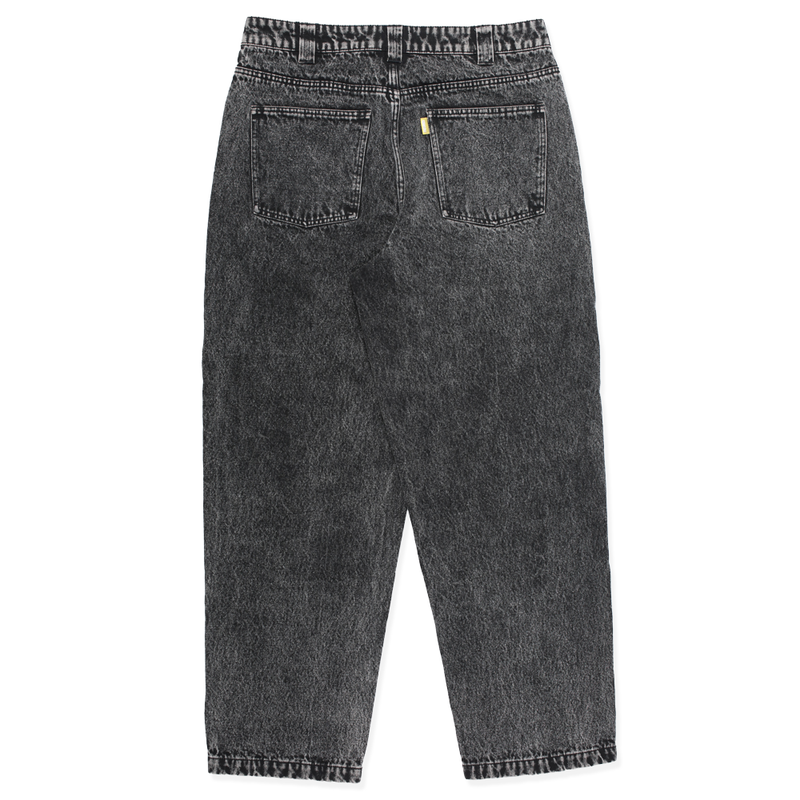 Theories Plaza Jeans Acid Wash Black BAck