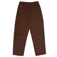 Theories Plaza Jeans Brown Front