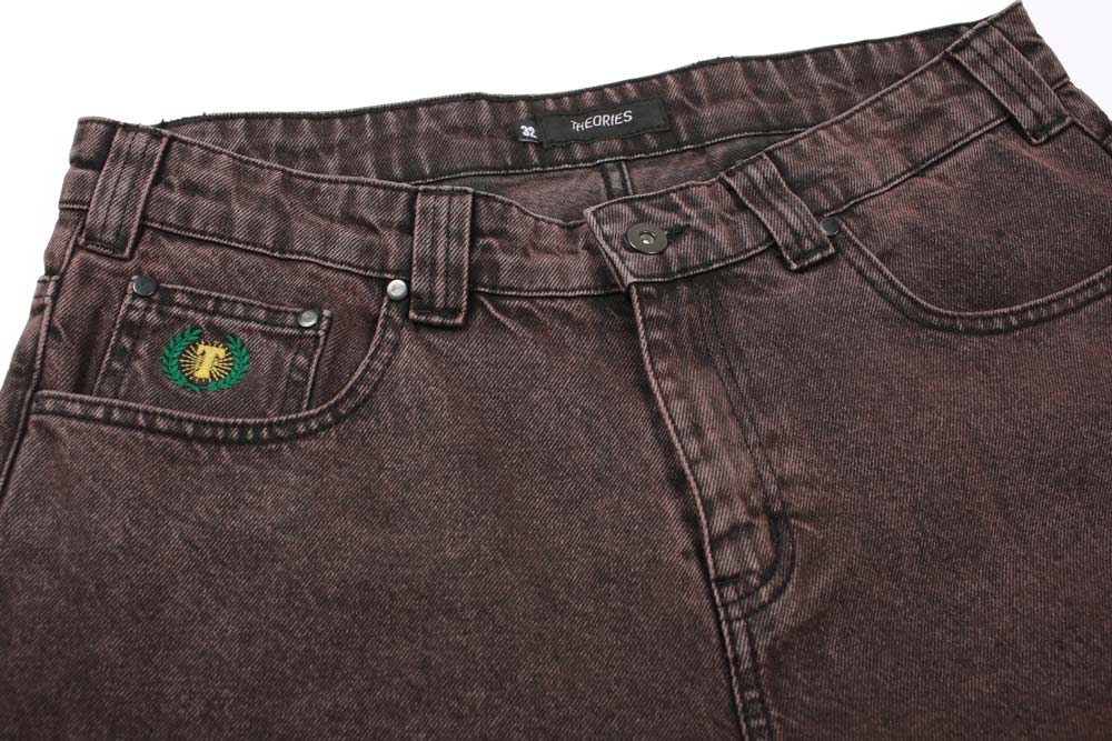 Theories Plaza Jeans Washed Copper