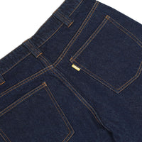 Theories Plaza Jeans Dark Wash Blue Detai;l