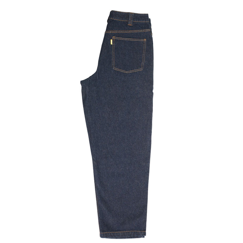 Theories Plaza Jeans Dark Wash Blue Fold