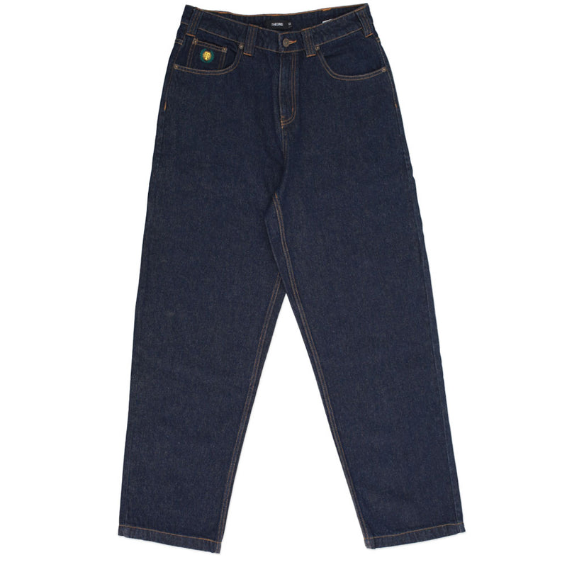 Theories Plaza Jeans Dark Wash Blue Front