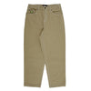 Theories Plaza Jeans Khaki Contrast Stitch Front