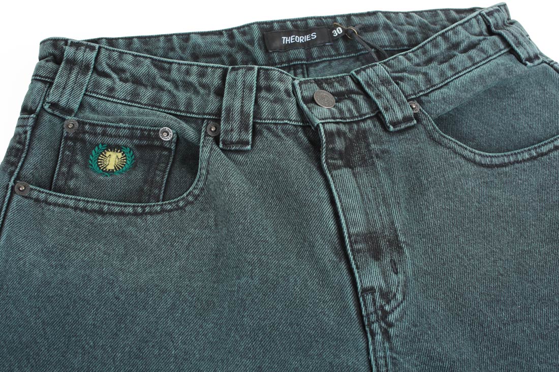 Theories Plaza Jeans Washed Evergreen – THEORIES OF ATLANTIS