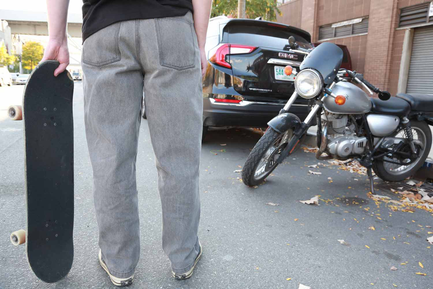 Theories Plaza Jeans Gris Délavé