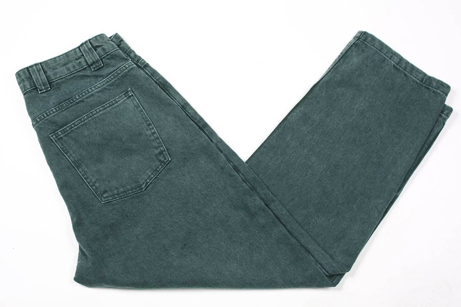 Jeans Theories Plaza vert evergreen délavé