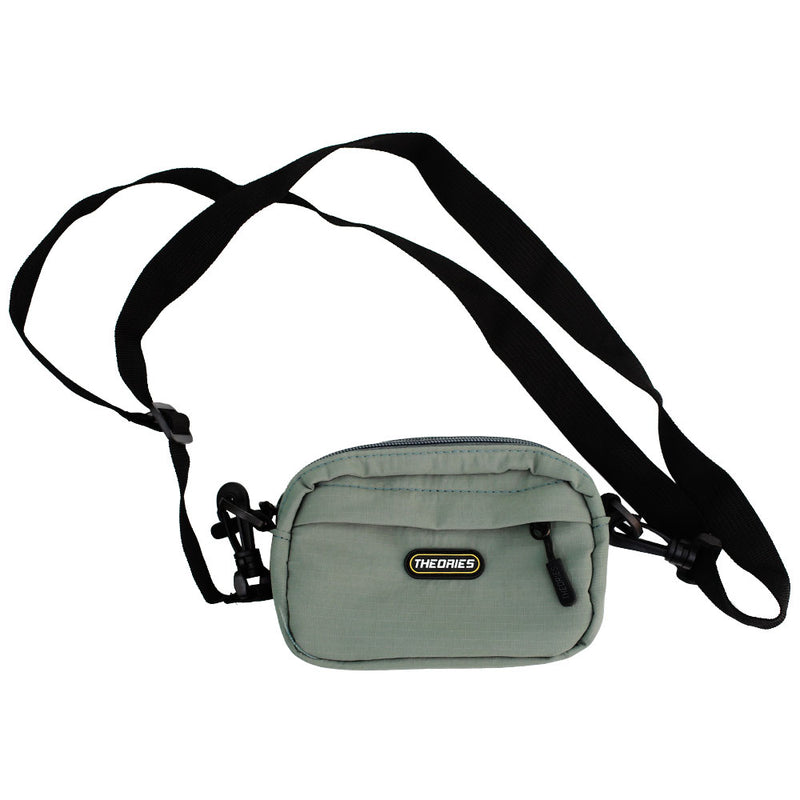 Theories Ripstop Point and Shoot Pouch Bag Laurel Green Front
