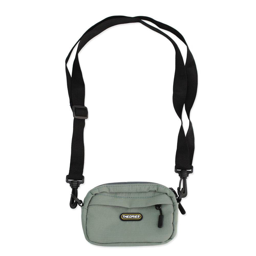 Theories Ripstop Point and Shoot Pouch Bag Laurel Green  Front