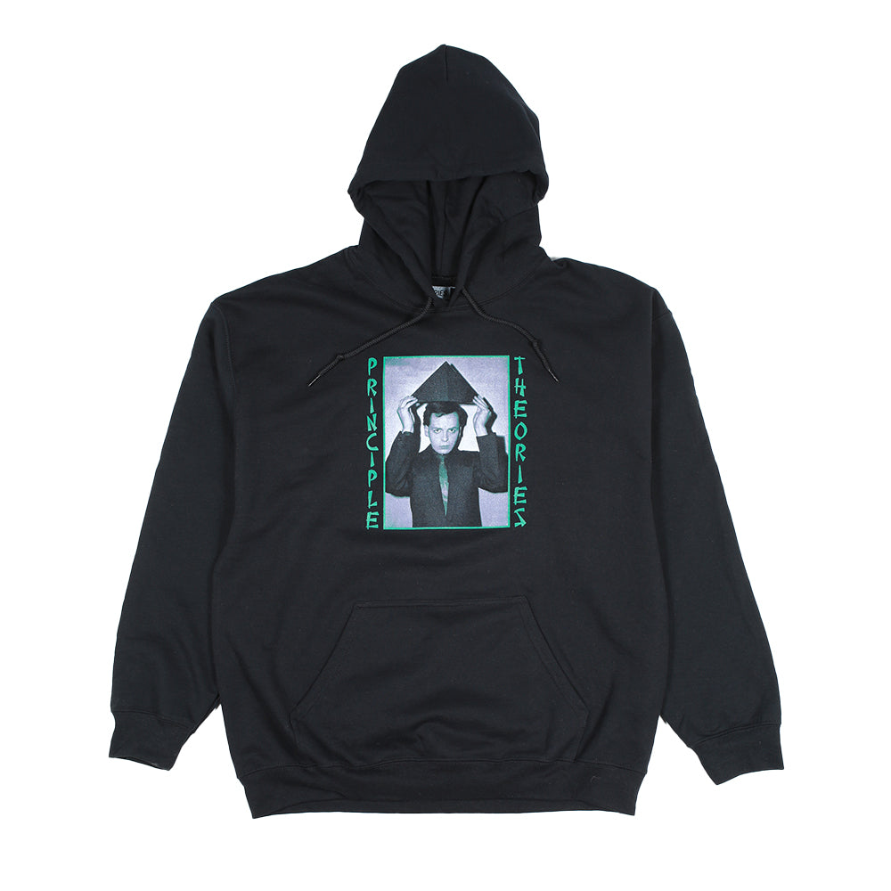 Theories PRINCIPLE HOODIE BLACK FRONT