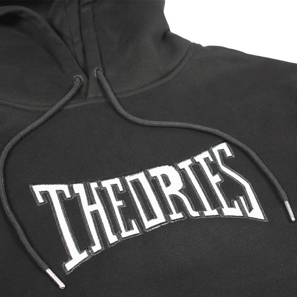Theories PUNCHOUT FLEECE HOODIE Detail