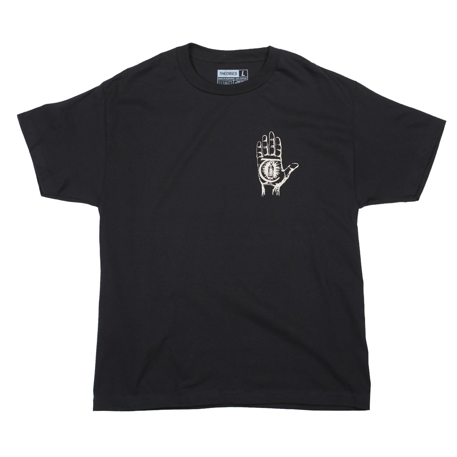 Theories Rasputin Inverted Tee Black