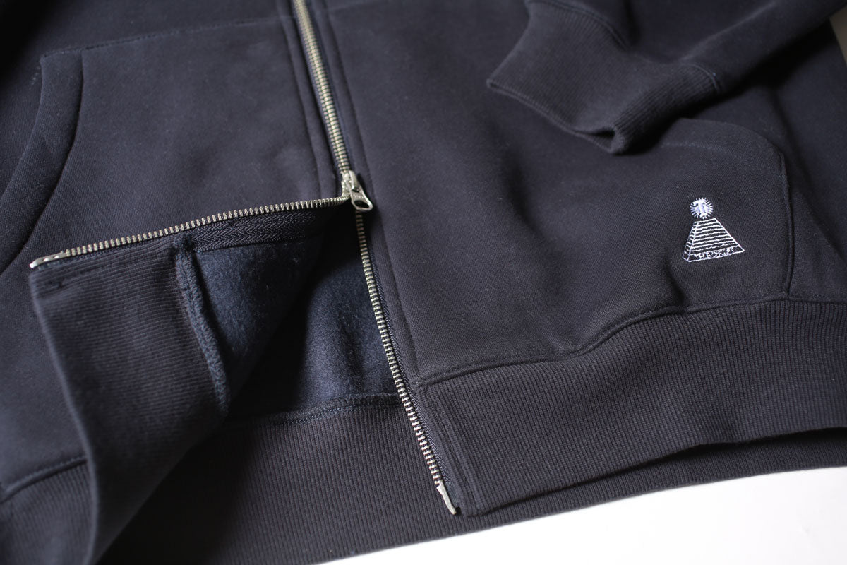 Theories SCRIBBLE SPORT ZIP HOODIE Navy