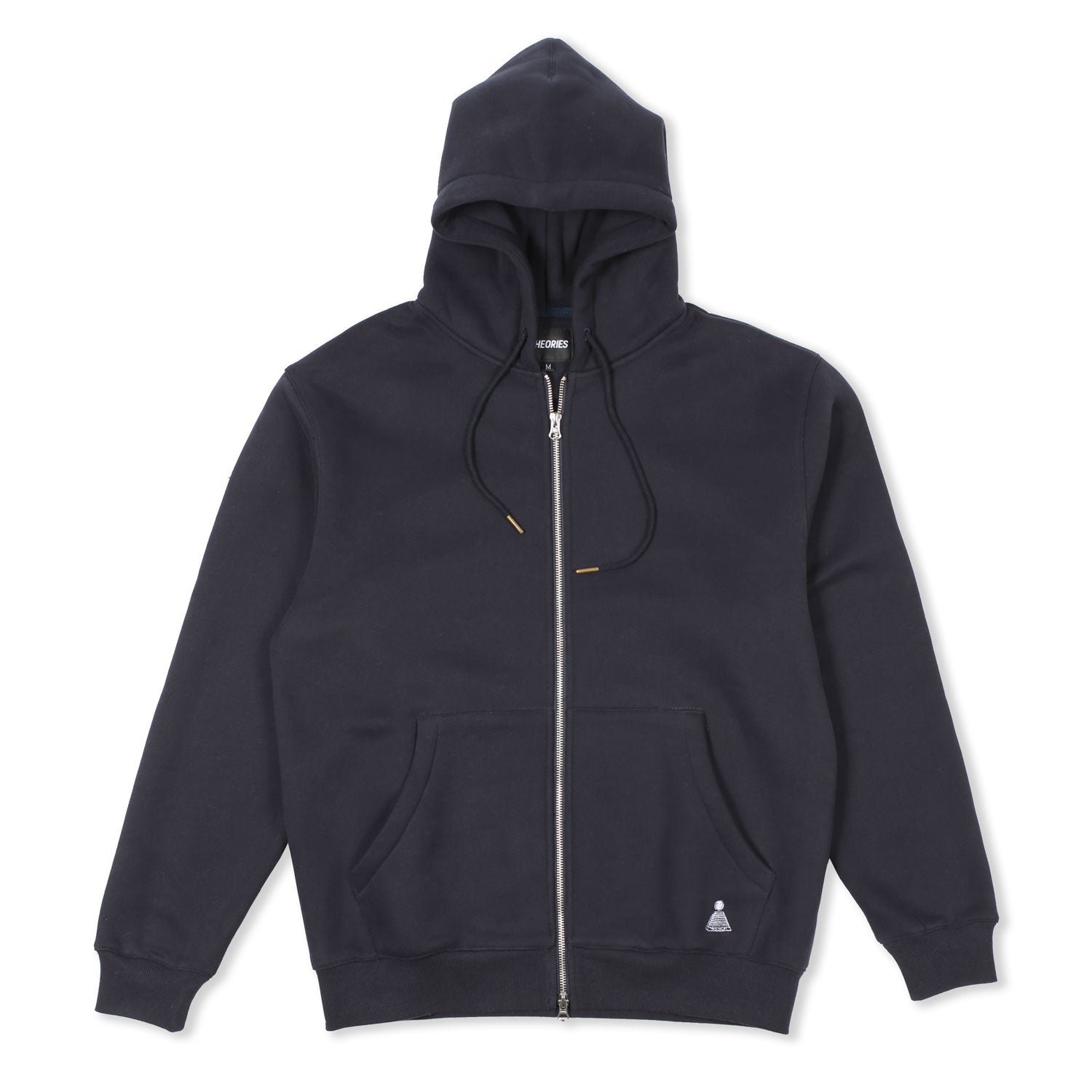 Theories SCRIBBLE SPORT ZIP HOODIE Navy