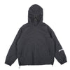 Theories SECRETUM HOODED Jacket Black Front
