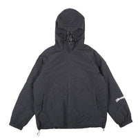 Theories SECRETUM HOODED Jacket Black Front