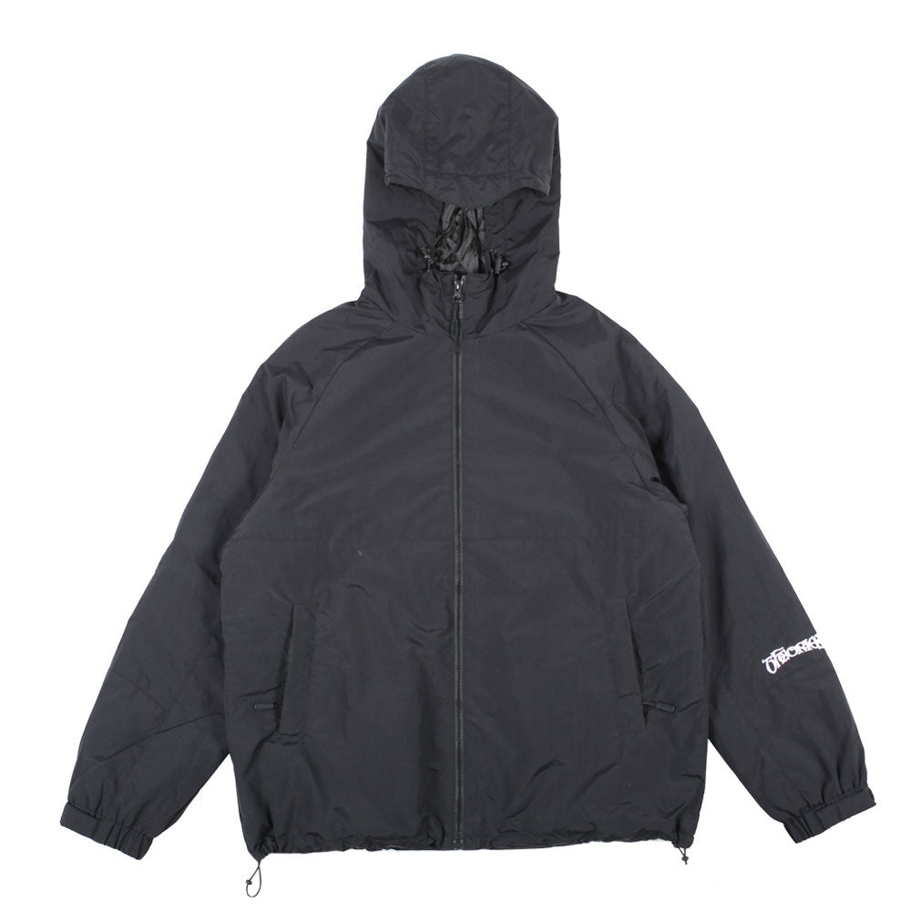 Theories SECRETUM HOODED Jacket Black Front