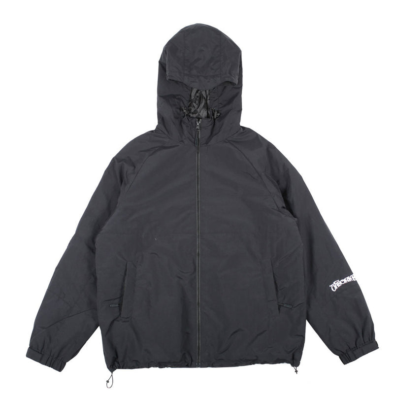Theories SECRETUM HOODED Jacket Black Front