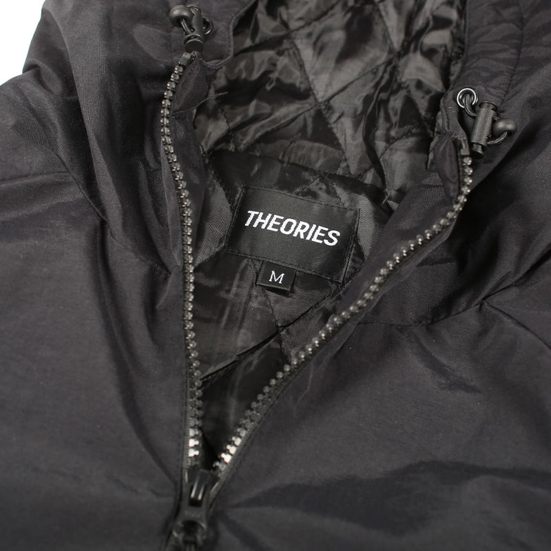 Theories SECRETUM HOODED Jacket Black Hood